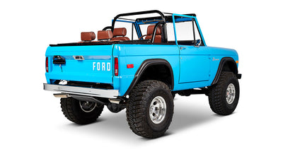 Classic Ford Bronco rear passenger-side view