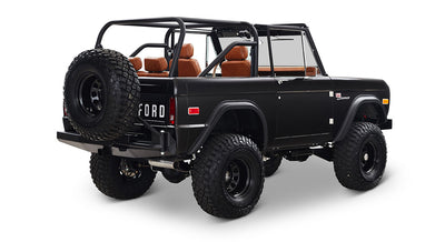 Classic Ford Bronco rear passenger-side view