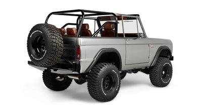 Classic Ford Bronco rear passenger-side view