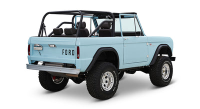 Classic Ford Bronco rear passenger-side view