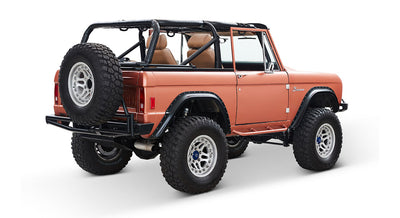 Classic Ford Bronco rear passenger-side view