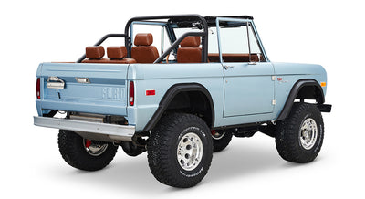 Classic Ford Bronco rear passenger-side view