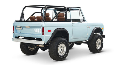 Classic Ford Bronco rear passenger-side view