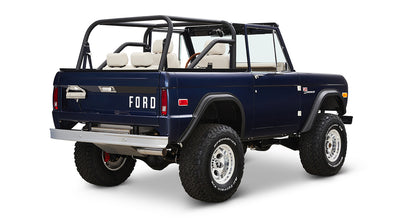 Classic Ford Bronco rear passenger-side view
