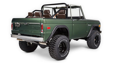 Classic Ford Bronco rear passenger-side view