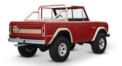 Classic Ford Bronco rear passenger-side view