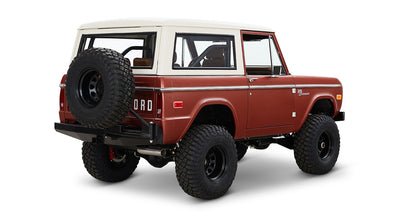 Classic Ford Bronco rear passenger-side view