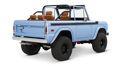 Classic Ford Bronco rear passenger-side view