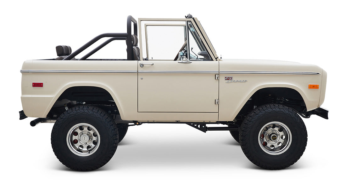 Classic Ford Bronco side profile
