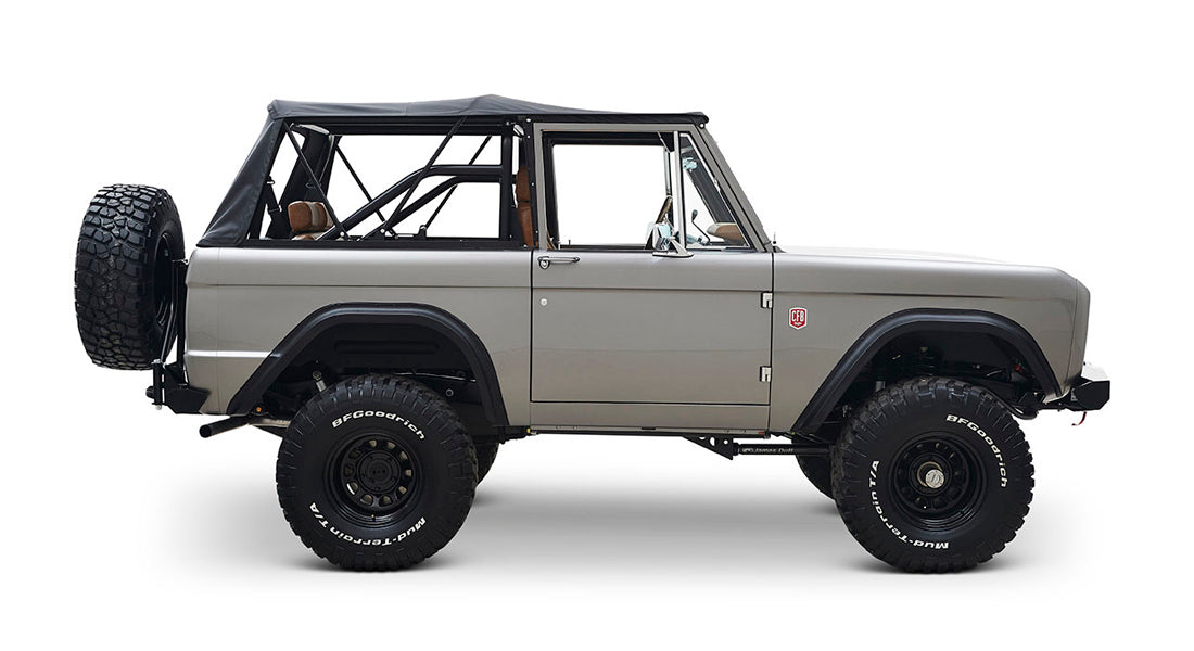 Classic Ford Bronco side profile