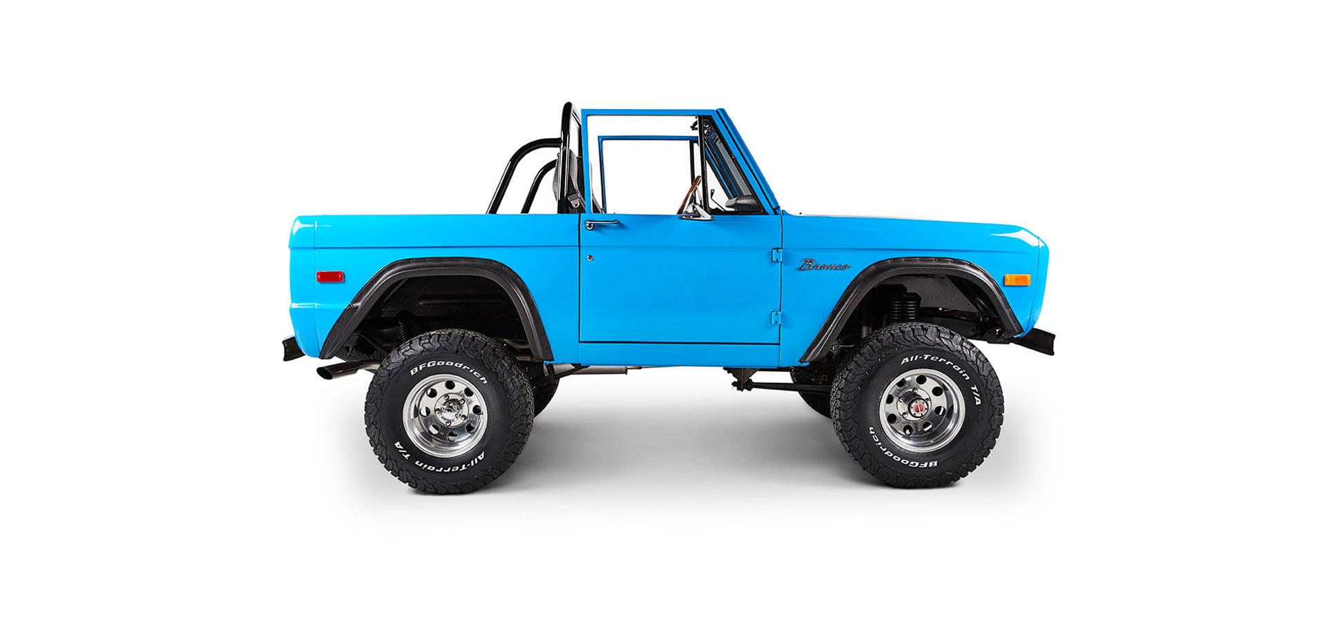 Classic Ford Bronco side profile