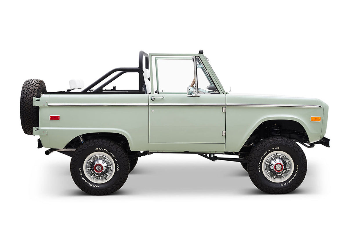 Classic Ford Bronco side profile