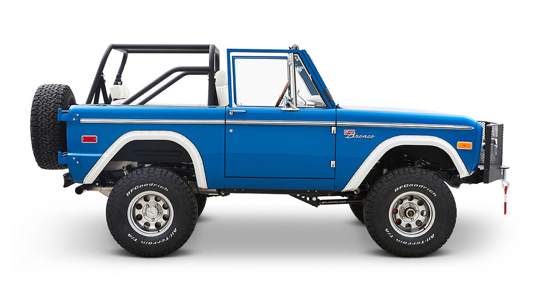 Classic Ford Bronco side profile