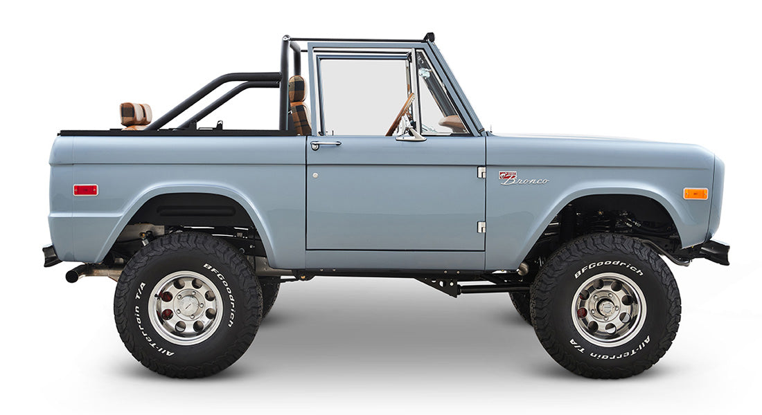 Classic Ford Bronco side profile