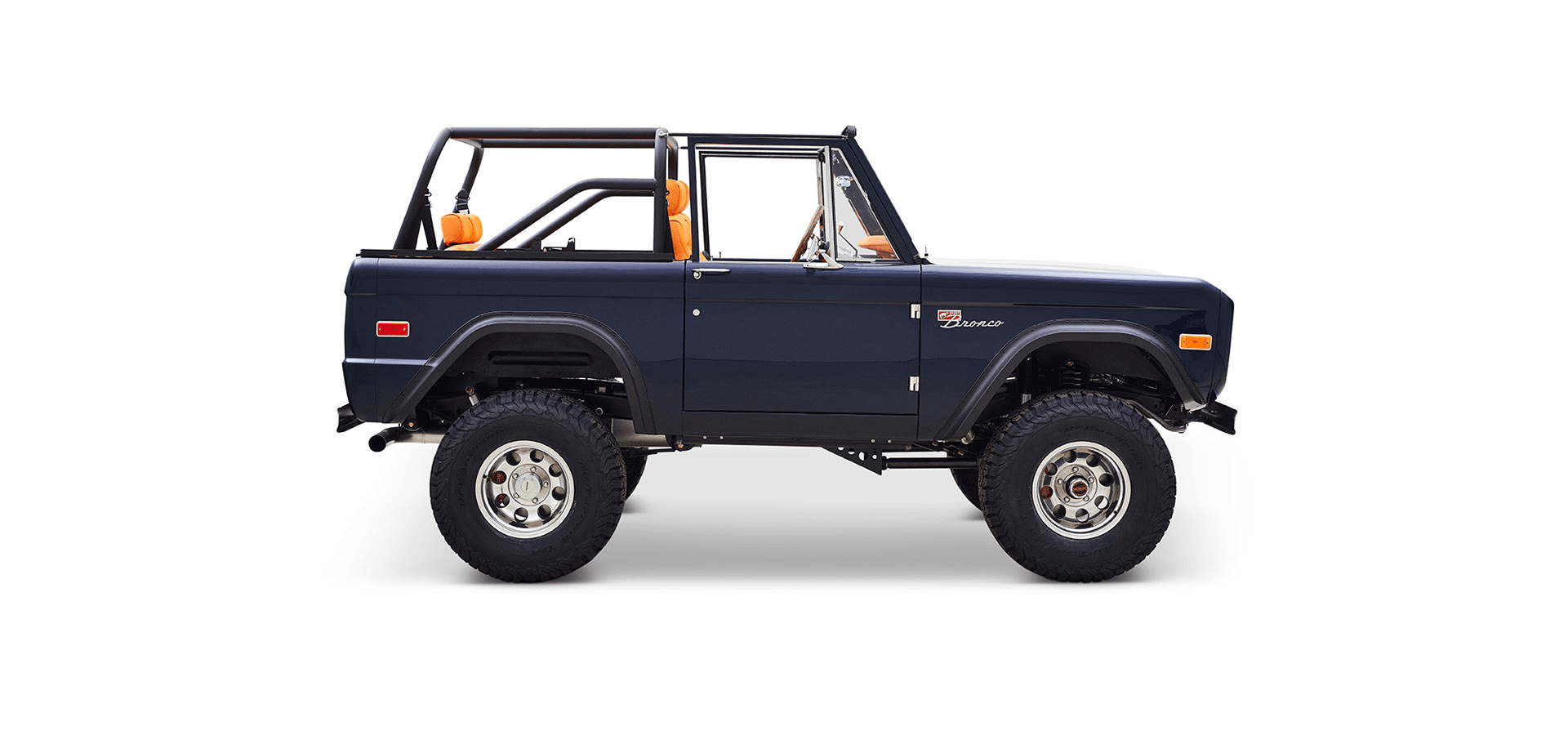 Classic Ford Bronco side profile
