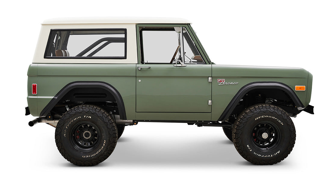 Classic Ford Bronco side profile