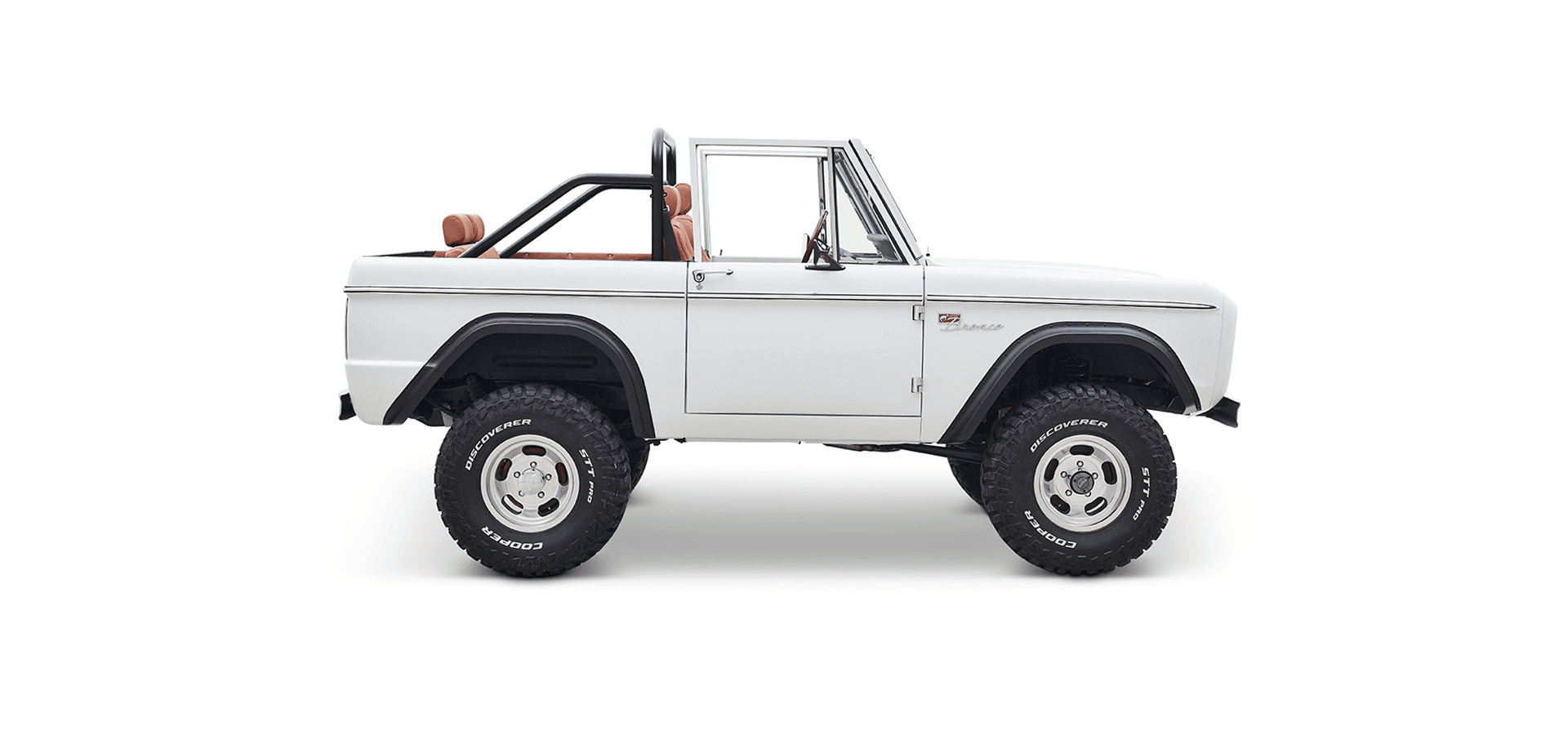 Classic Ford Bronco side profile