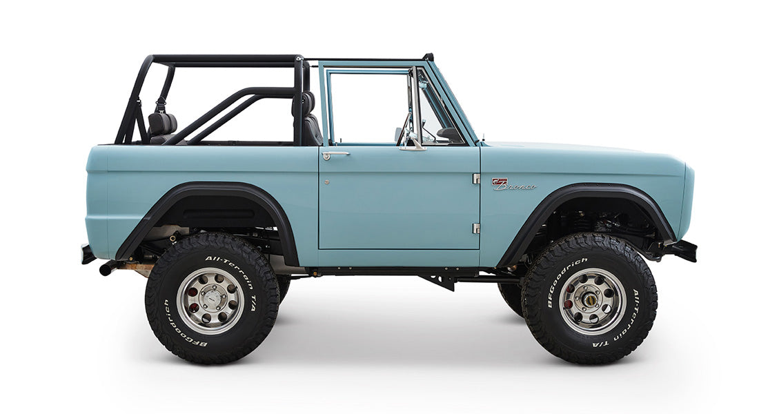 Classic Ford Bronco side profile
