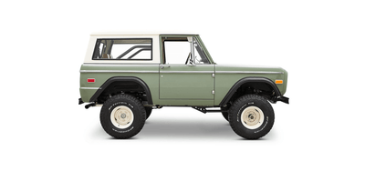 Classic Ford Bronco side profile