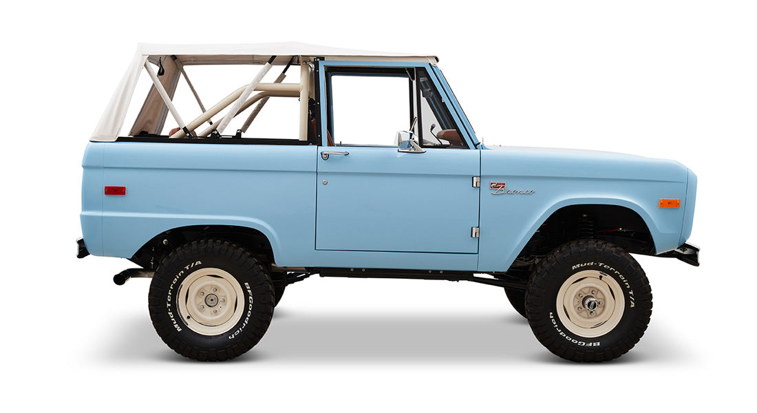 Classic Ford Bronco side profile