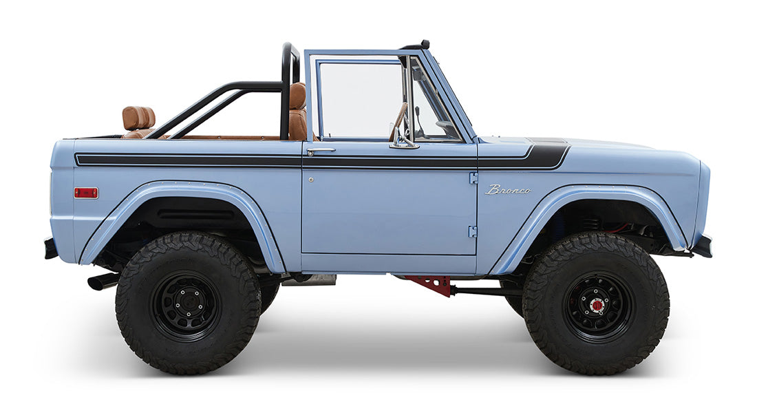 Classic Ford Bronco side profile