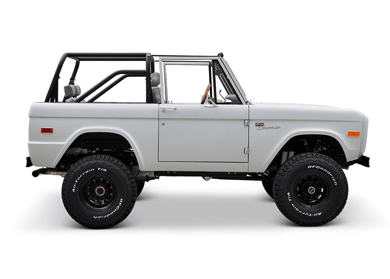 Classic Ford Bronco side profile