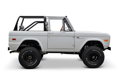 Classic Ford Bronco side profile