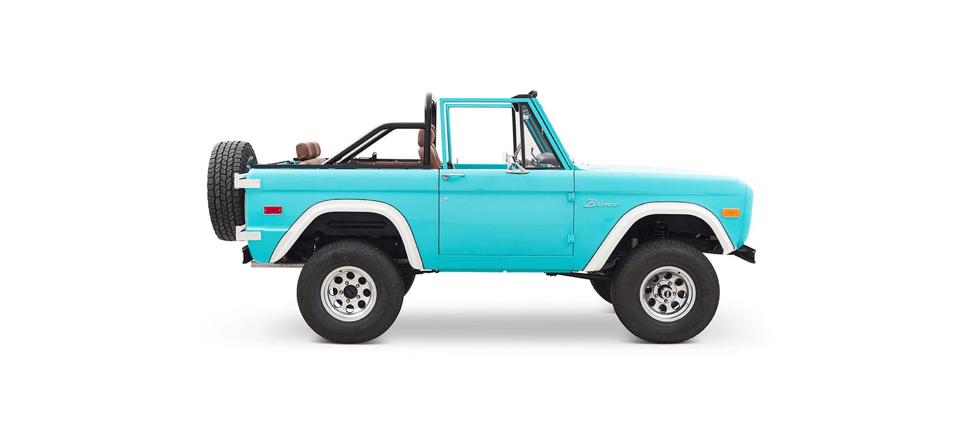 Classic Ford Bronco side profile