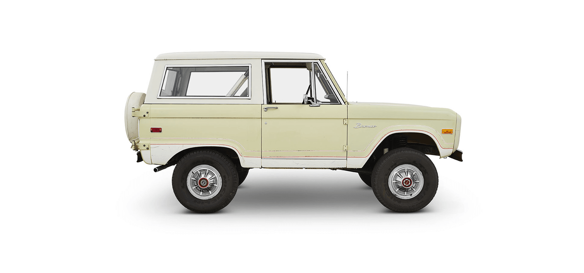 Classic Ford Bronco side profile