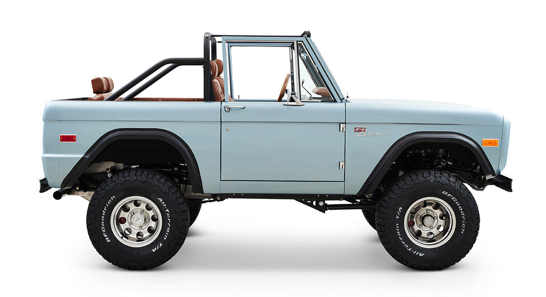 Classic Ford Bronco side profile