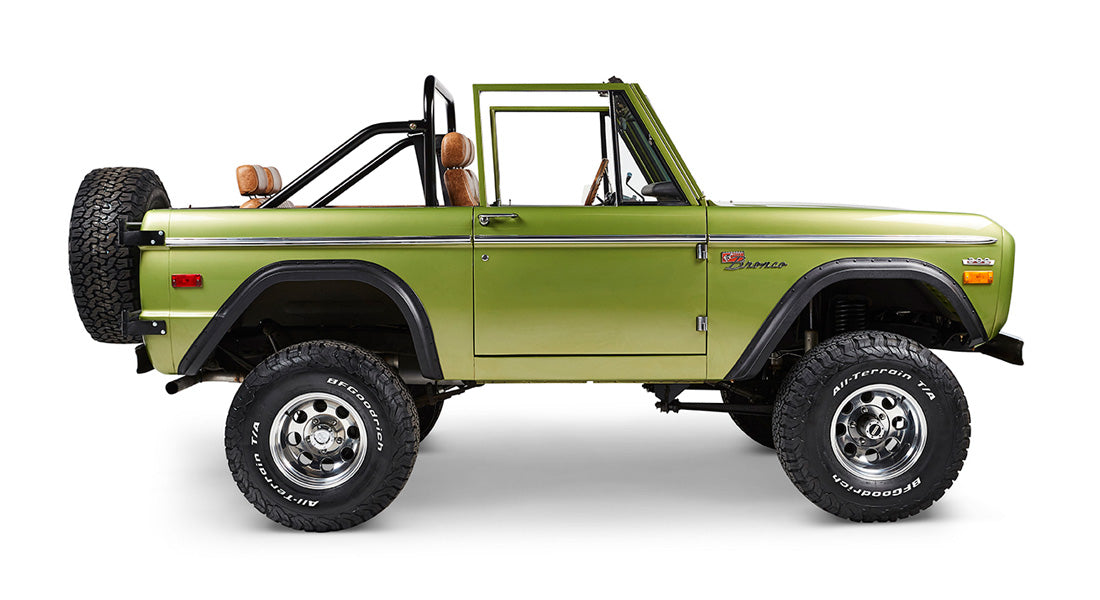 Classic Ford Bronco side profile