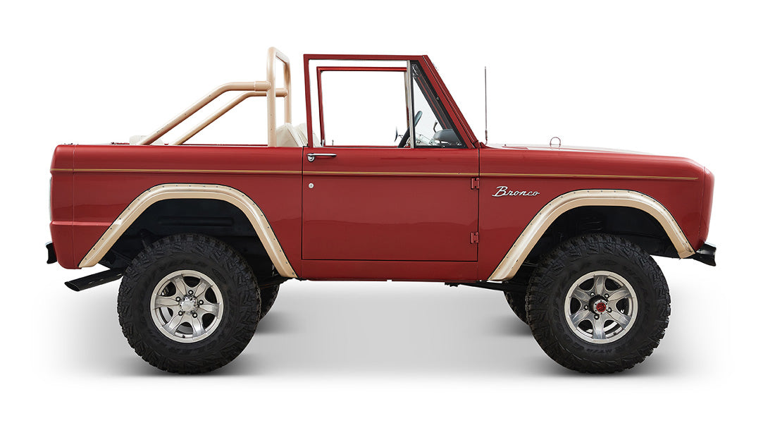 Classic Ford Bronco side profile
