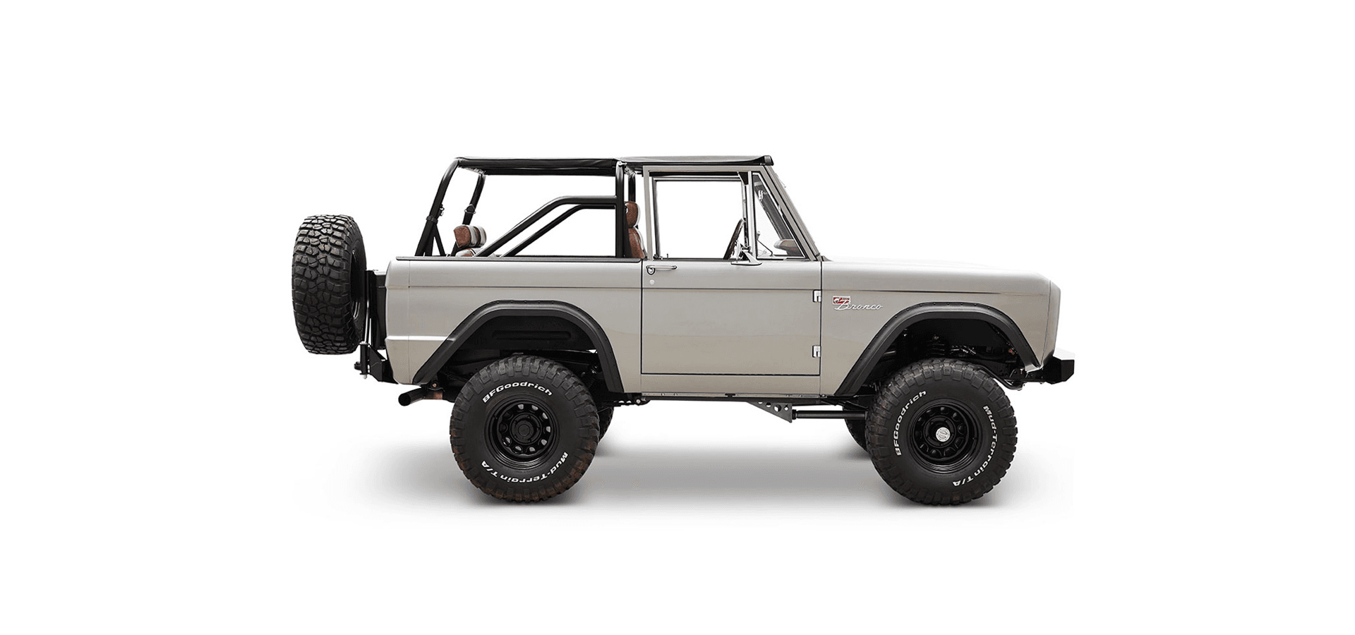 Classic Ford Bronco side profile