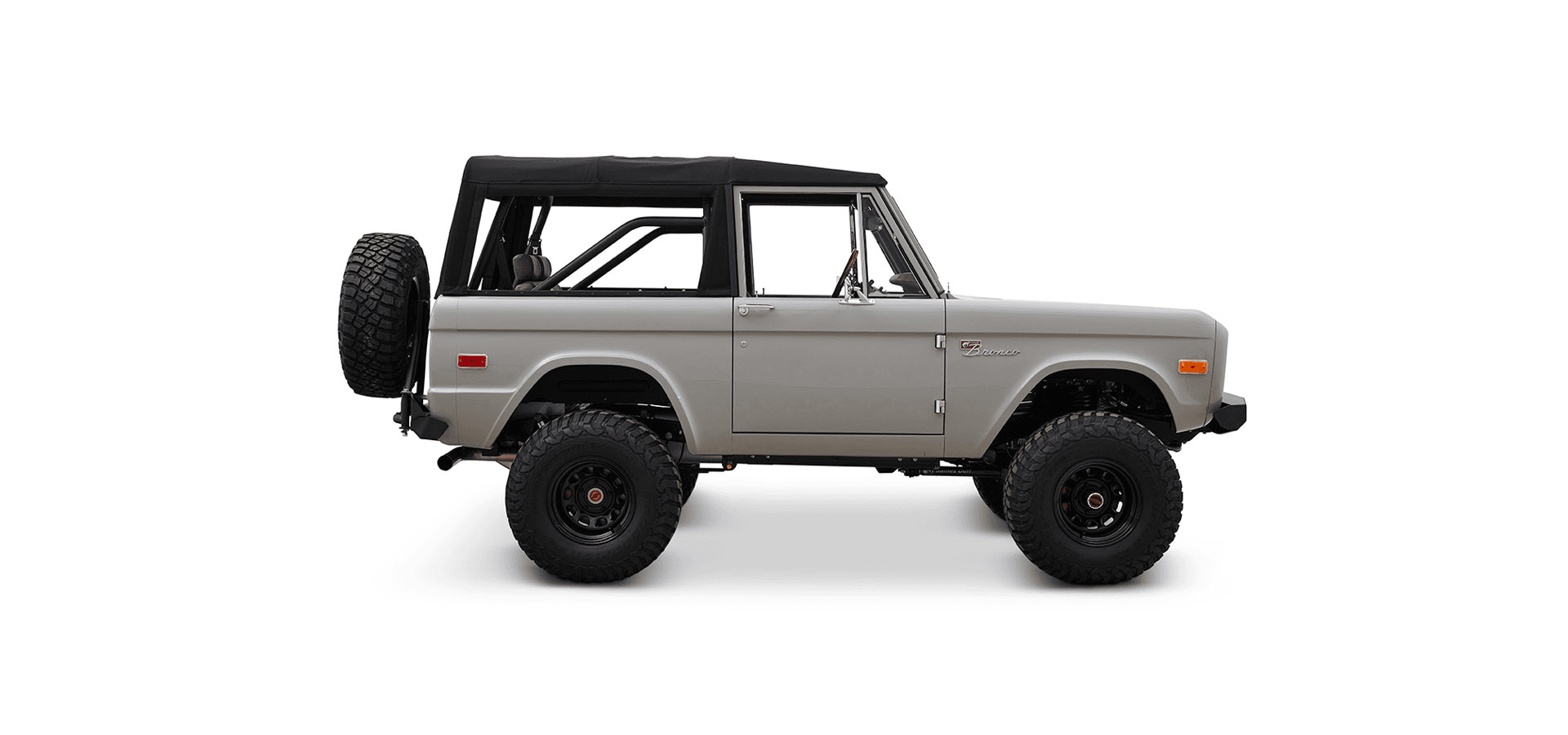 Classic Ford Bronco side profile