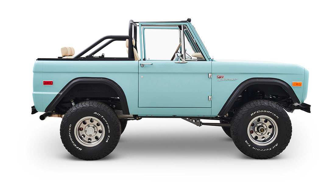 Classic Ford Bronco side profile