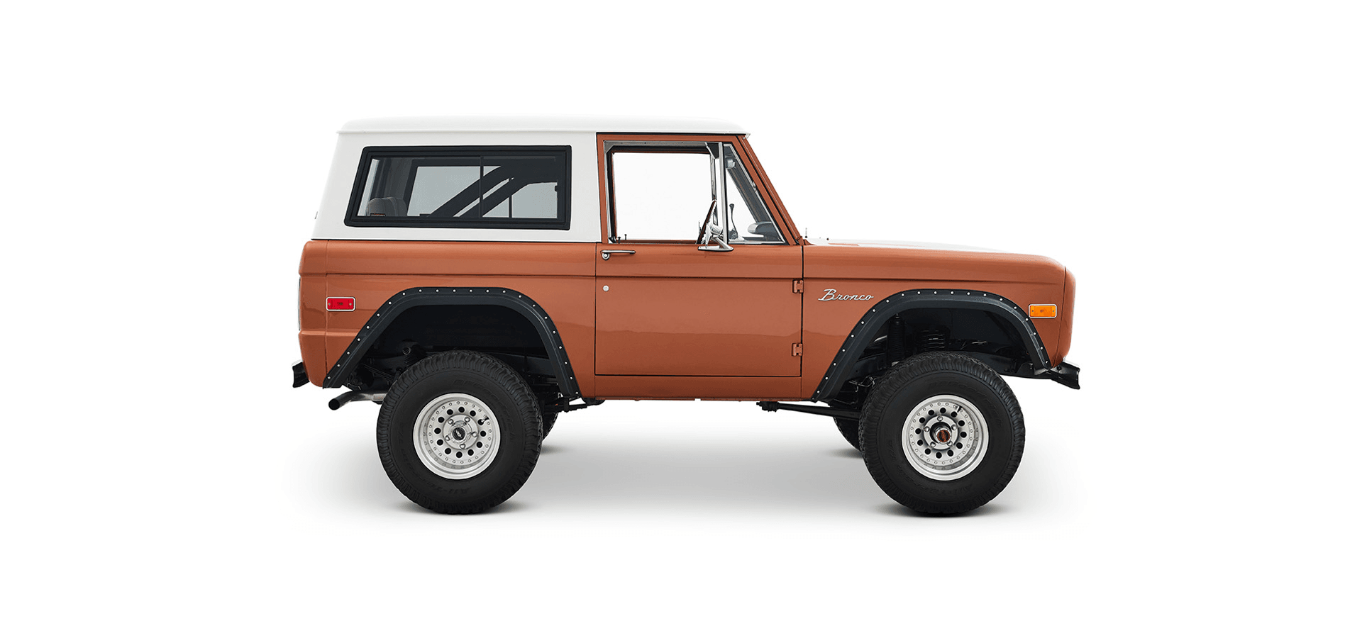 Classic Ford Bronco side profile