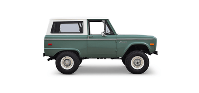 Classic Ford Bronco side profile