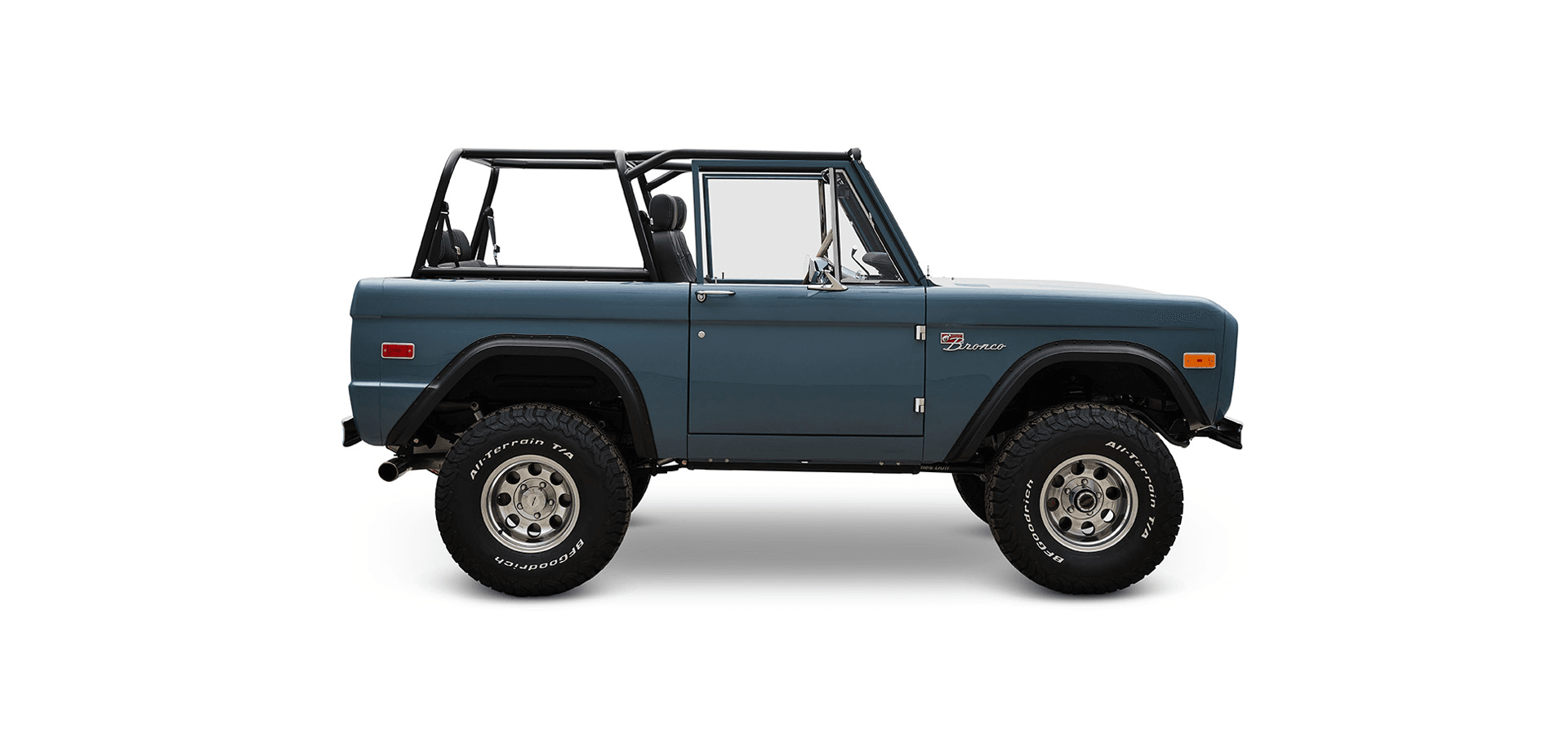 Classic Ford Bronco side profile