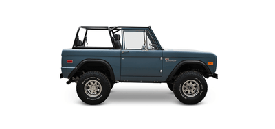 Classic Ford Bronco side profile