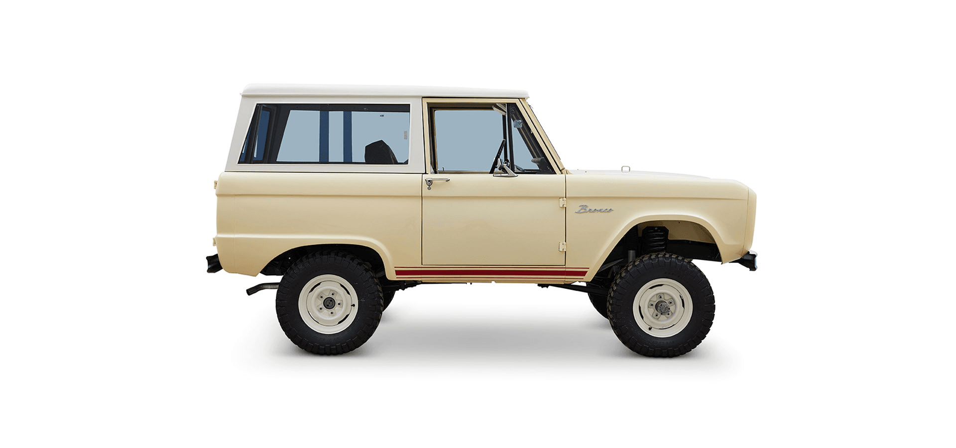 Classic Ford Bronco side profile