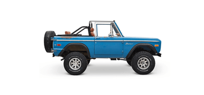 Classic Ford Bronco side profile