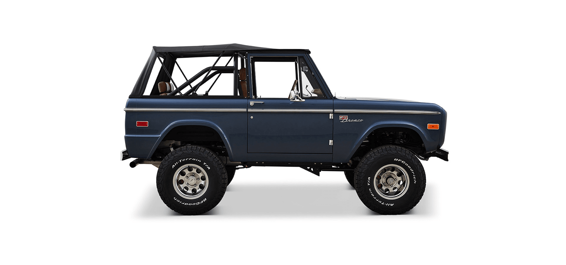 Classic Ford Bronco side profile