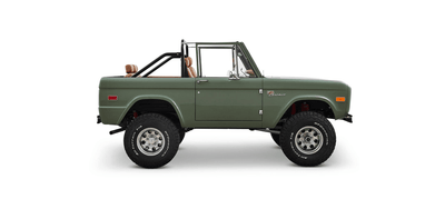 Classic Ford Bronco side profile