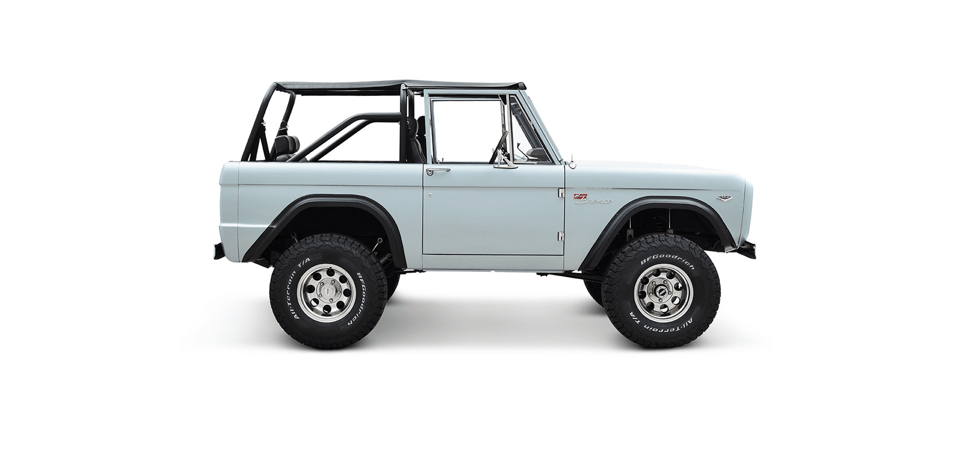 Classic Ford Bronco side profile