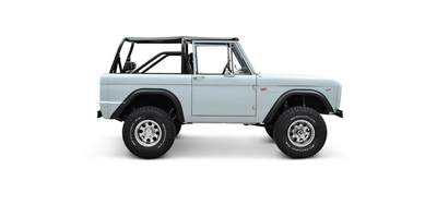 Classic Ford Bronco side profile