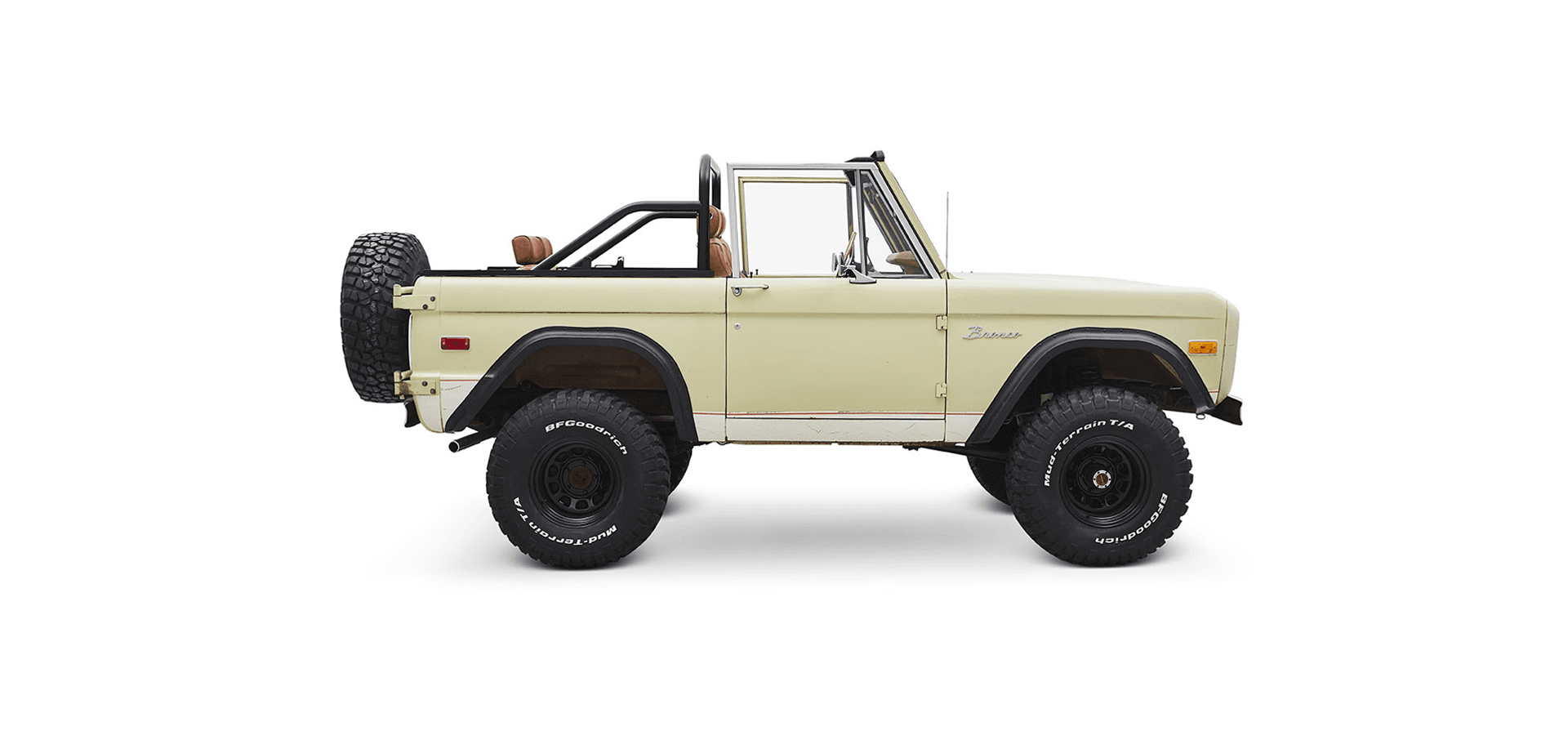 Classic Ford Bronco side profile