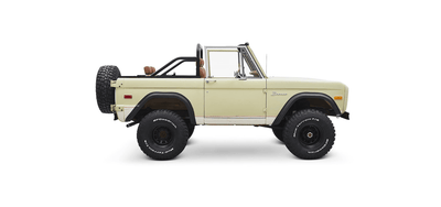 Classic Ford Bronco side profile