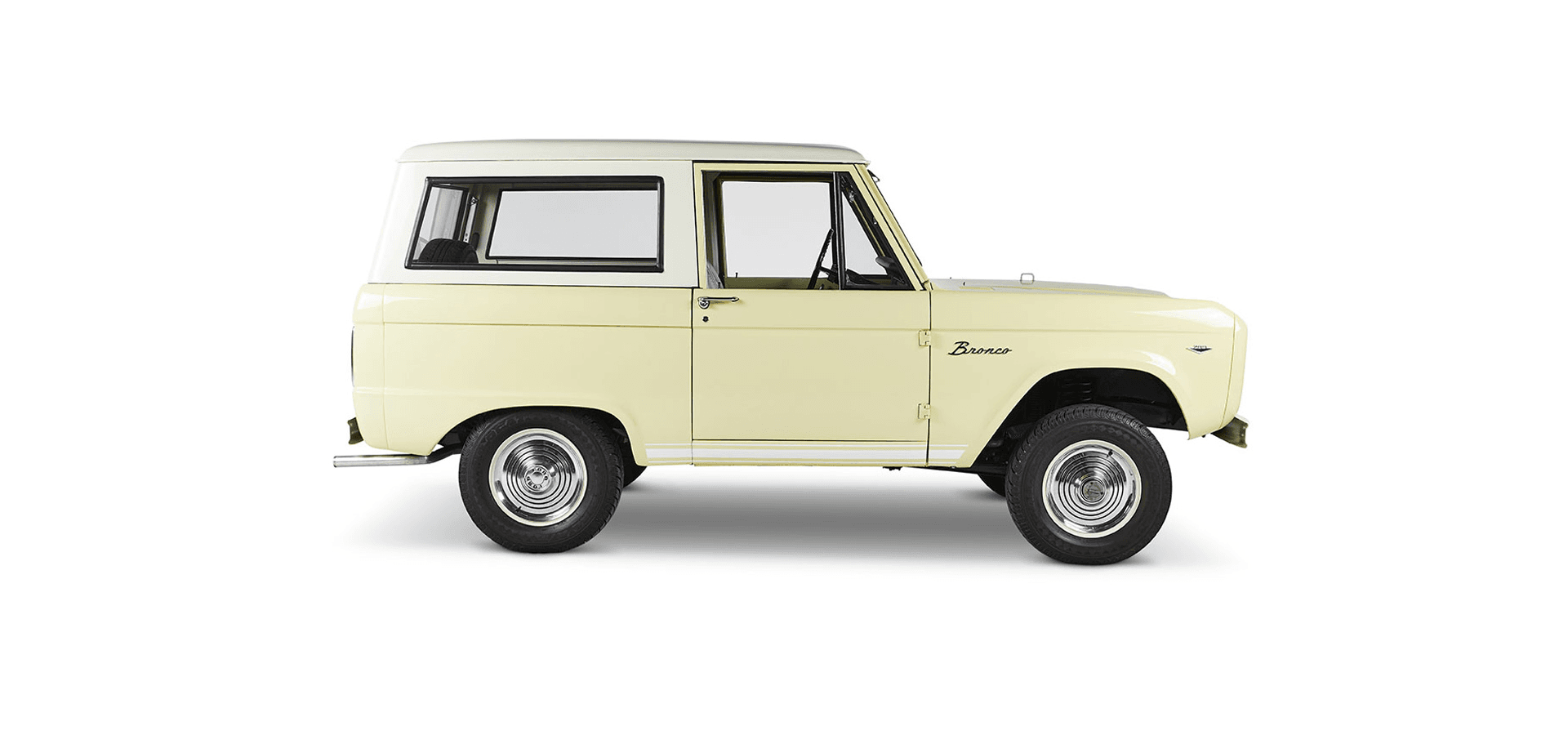 Classic Ford Bronco side profile