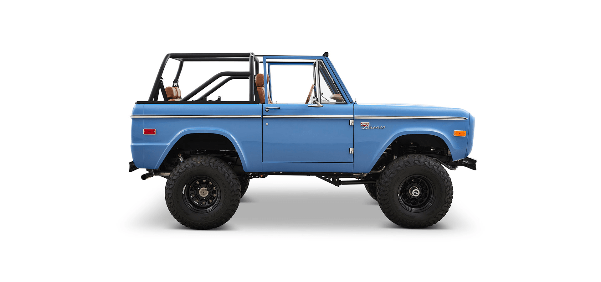 Classic Ford Bronco side profile