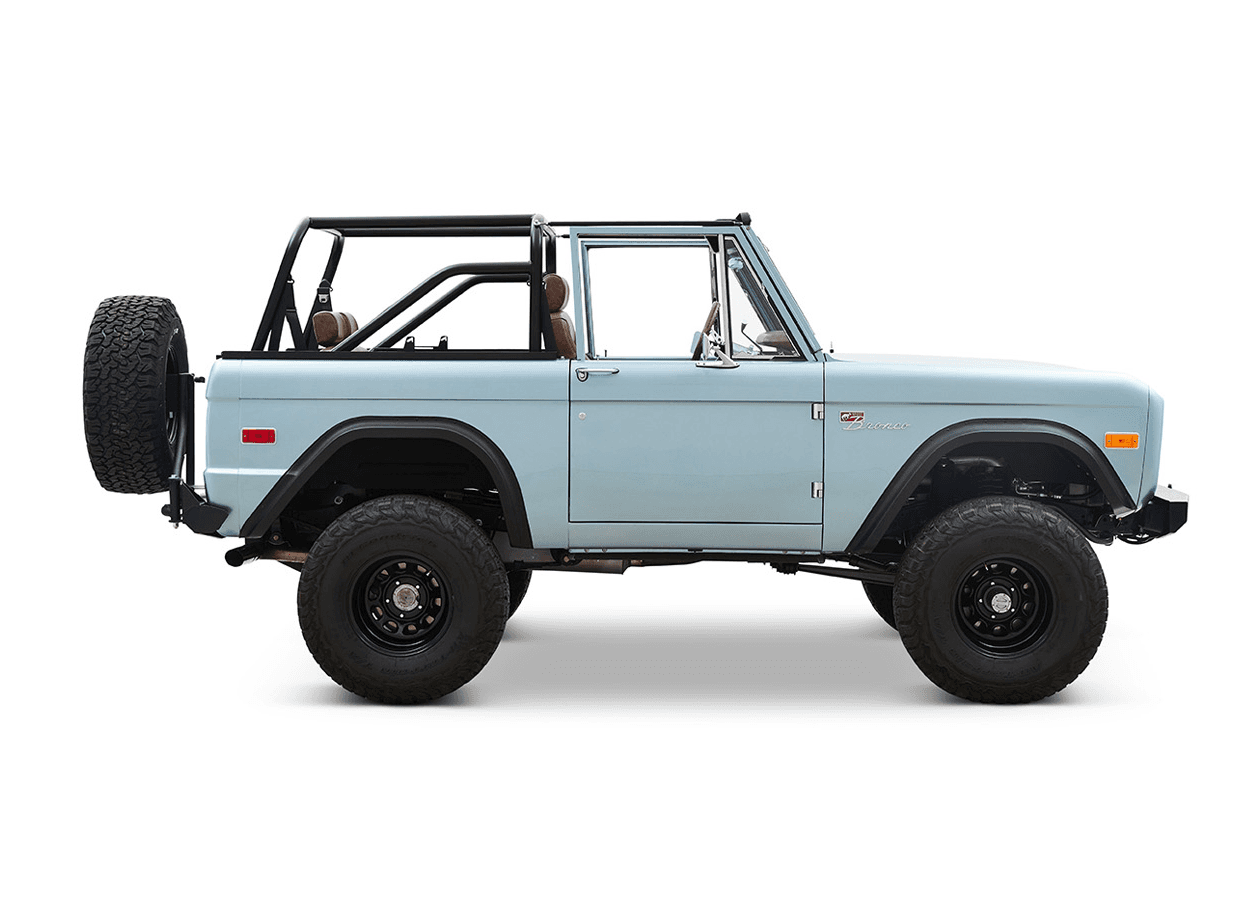 Classic Ford Bronco side profile